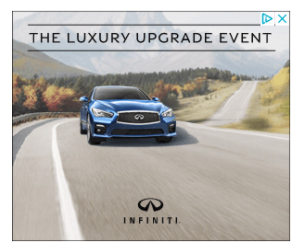 Infiniti auto ads review